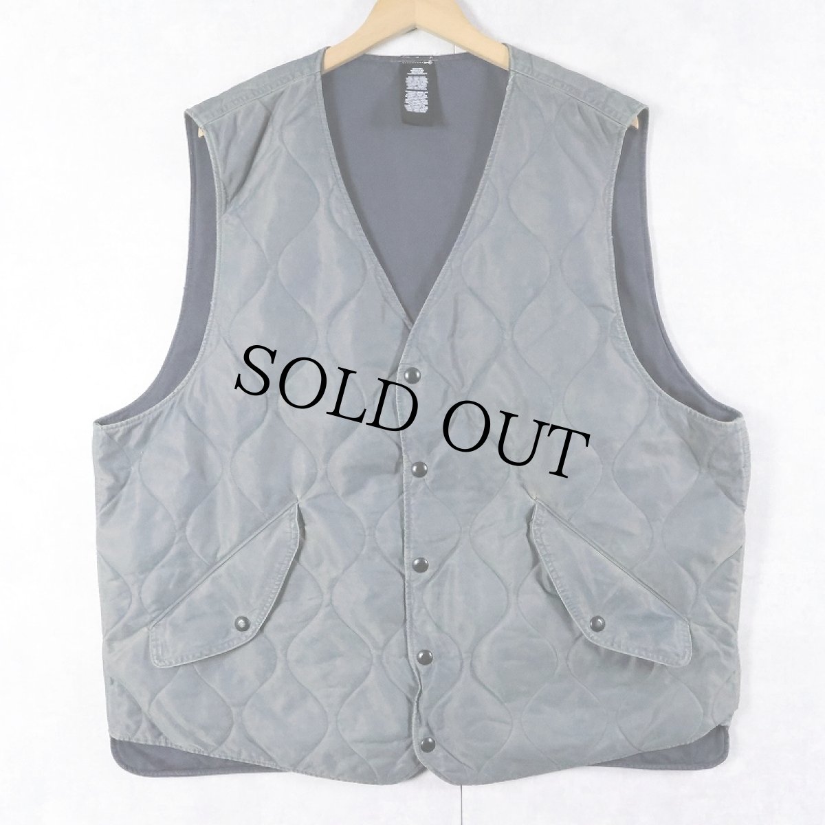 画像1: Ralph Lauren RRL リバーシブル キルティングベスト XXL (1)