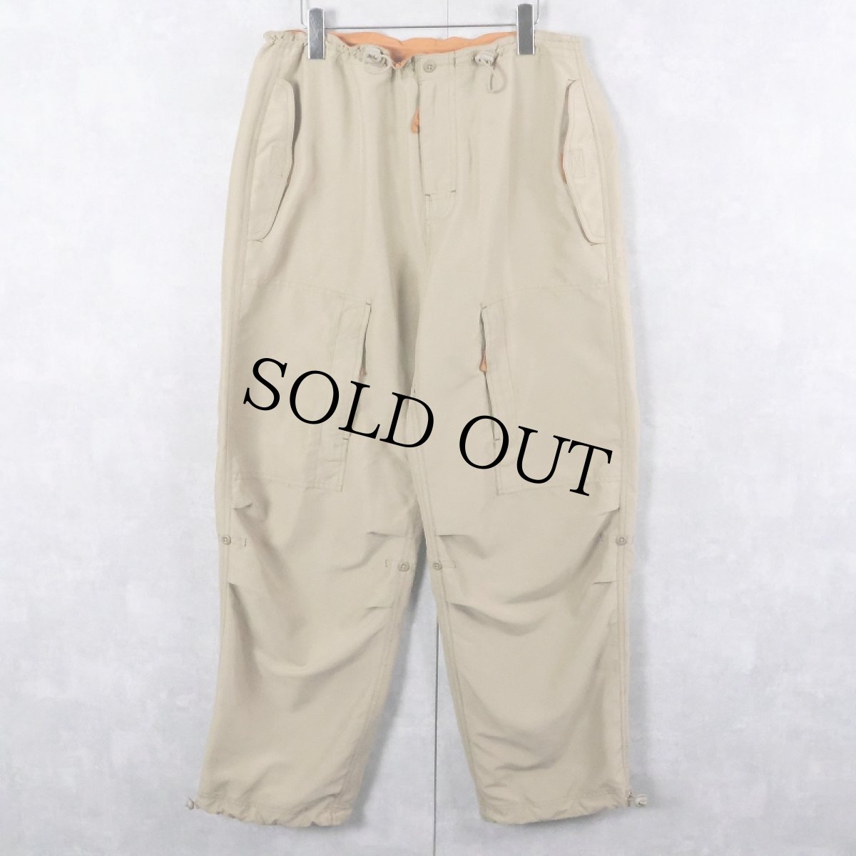 画像1: GAP ポリエステル イージーカーゴパンツ M (1)