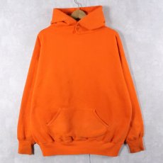 画像2: 80's RUSSELL ATHLETIC "ASPLUNDH" ダブルフェイス スウェットフーディー L (2)