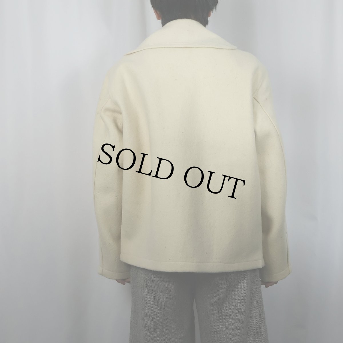 画像4: 40's WWII ROYAL NAVY DUFFLE COAT SIZE1 (4)