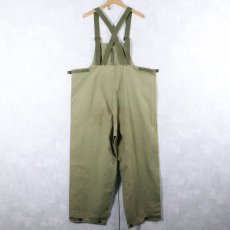 画像2: 40's U.S.NAVY N-2 レインデッキパンツ MEDIUM (2)