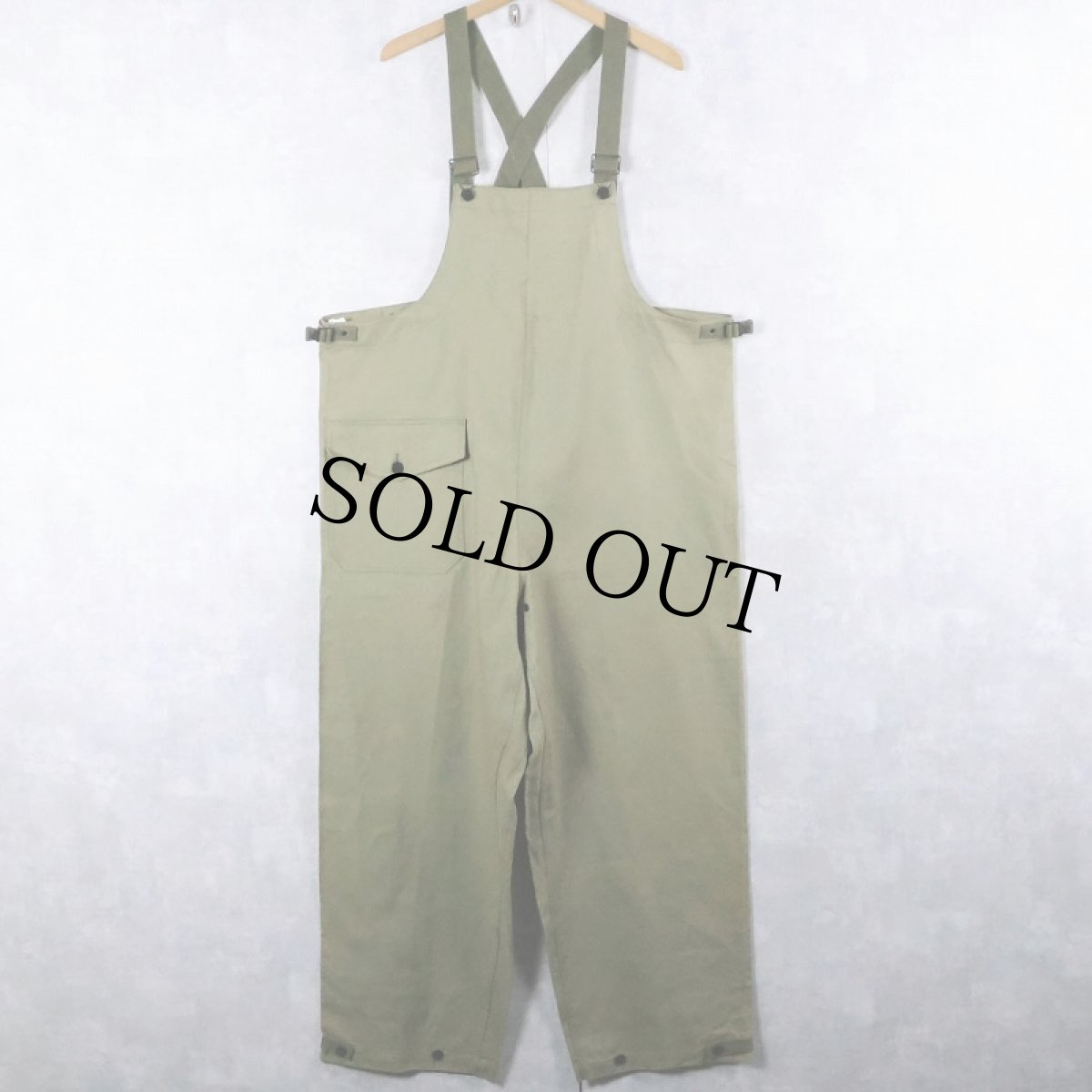 画像1: 40's U.S.NAVY N-2 レインデッキパンツ MEDIUM (1)