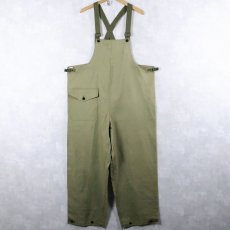 画像1: 40's U.S.NAVY N-2 レインデッキパンツ MEDIUM (1)