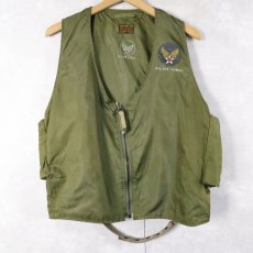 画像1: 50's U.S.AIR FORCE E-1 ラジオベスト LARGE (1)