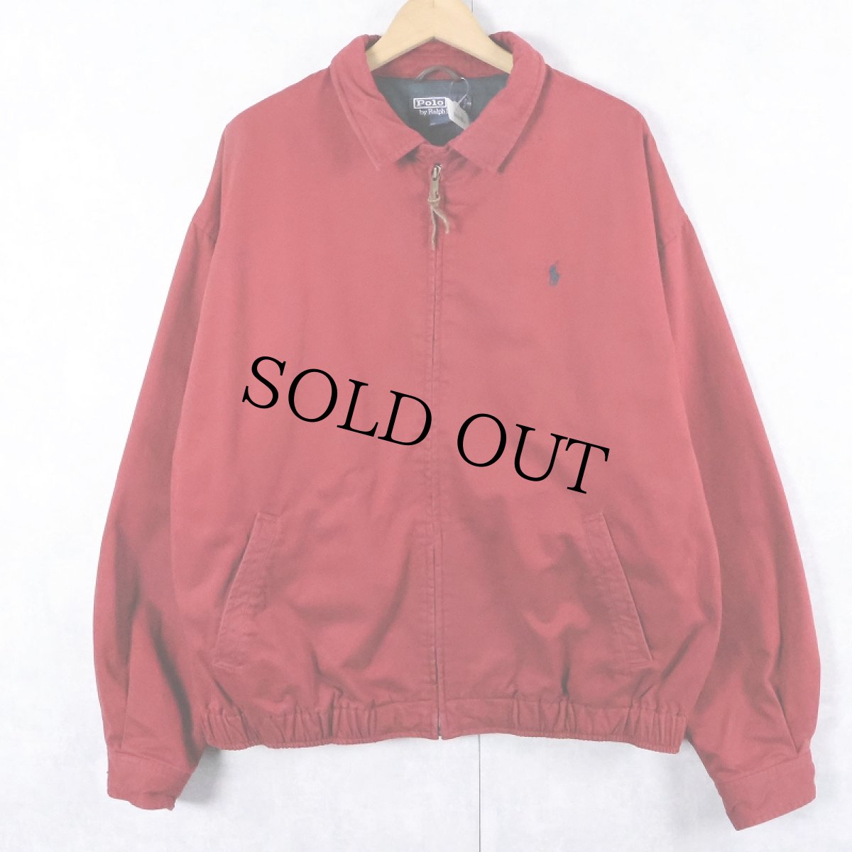 画像1: POLO Ralph Lauren ロゴ刺繍 コットンスイングトップ XL (1)