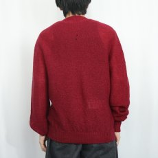 画像3: 60's ARROW モヘアニットカーディガン M (3)