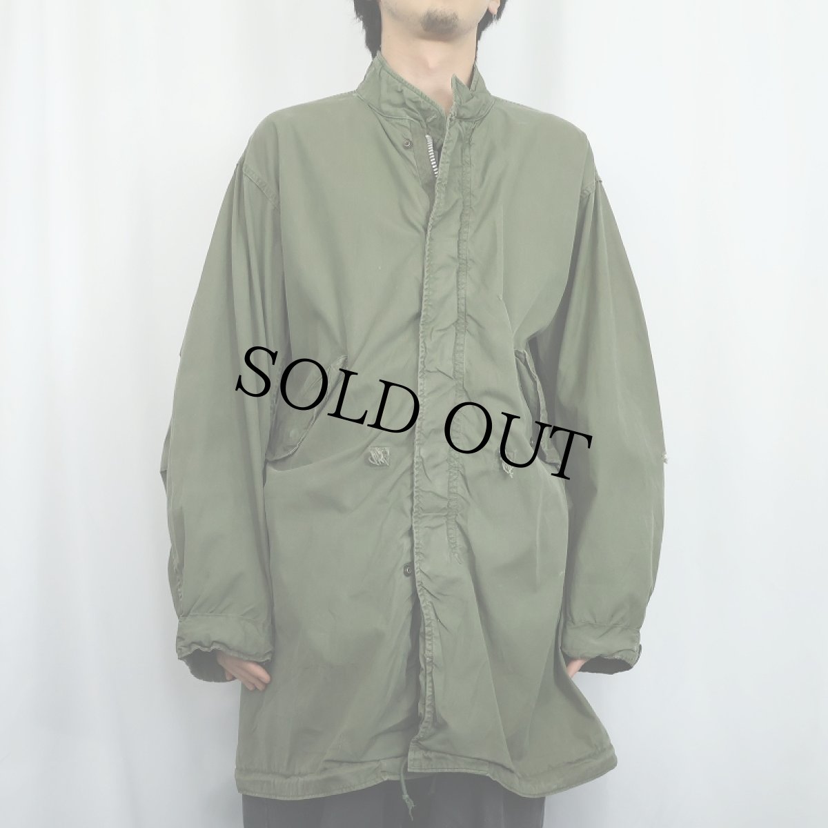 画像2: 60's U.S.ARMY M-65 モッズコート REGULAR X-SMALL (2)