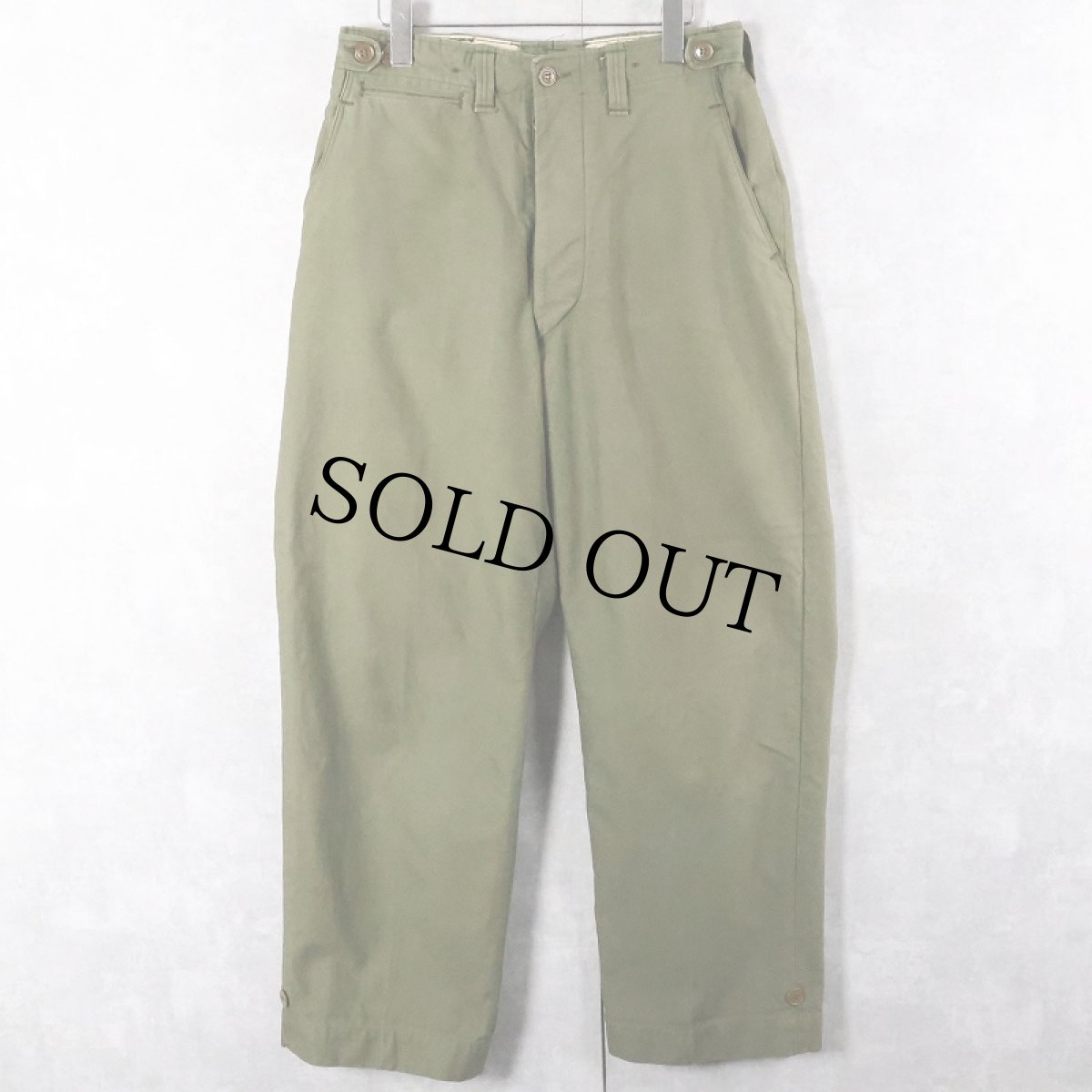 画像1: 40's U.S.ARMY M-43 13スター フィールドパンツ W31 (1)