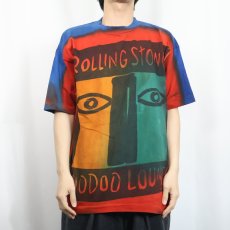 画像2: 90's THE ROLLING STONES USA製 "VOODOO LOUNGE" ロックバンド タイダイTシャツ XL (2)