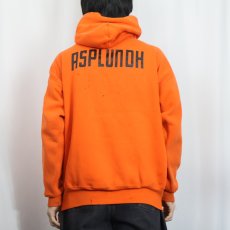 画像4: 80's RUSSELL ATHLETIC "ASPLUNDH" ダブルフェイス スウェットフーディー L (4)