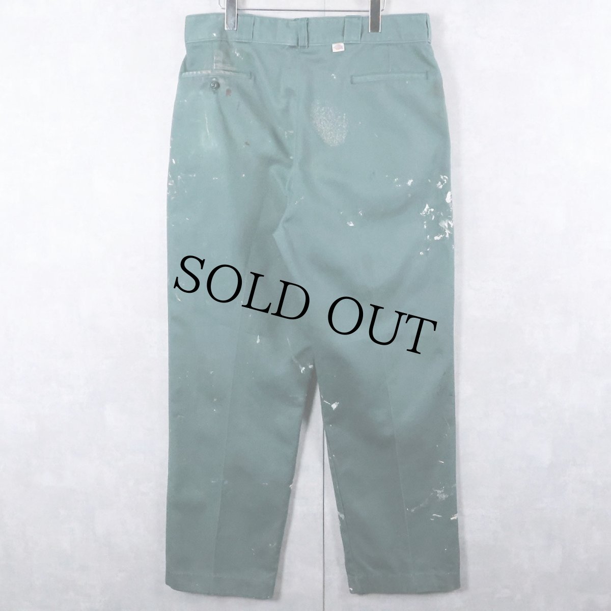 画像2: 80's Dickies USA製 ペンキペイント 874 ワークパンツ W36 (2)