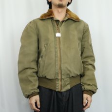 画像2: 40's U.S.ARMY AIR FORCE B-15 フライトジャケット (2)