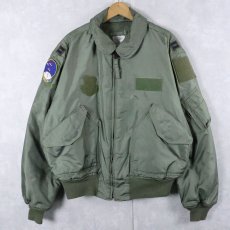 画像1: 2000's U.S.AIR FORCE CWU-45/P フライトジャケット X-LARGE (1)