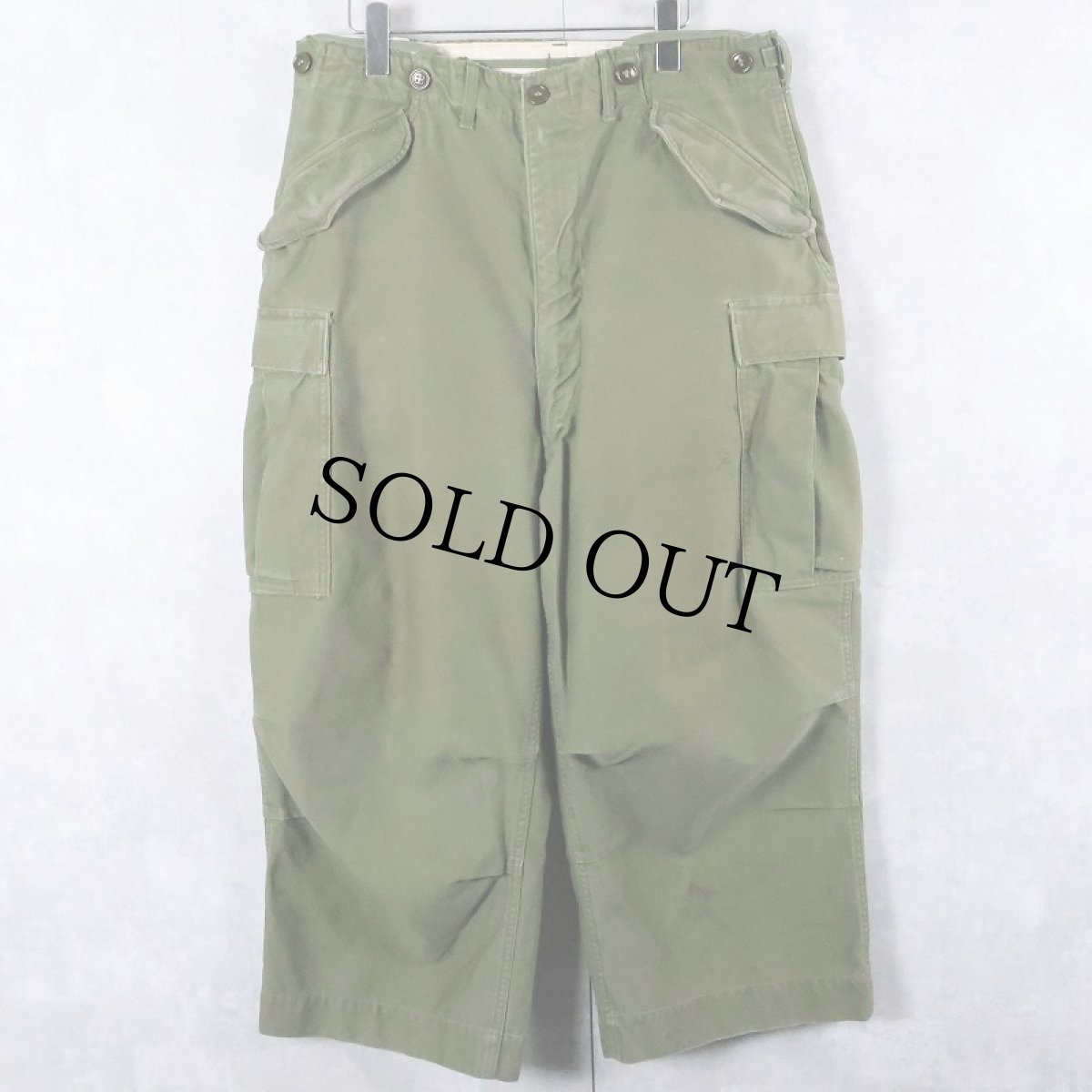 画像1: 【SALE】 50's U.S.ARMY M-51 フィールドパンツ LONG-MEDIUM (1)