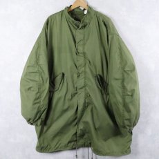画像1: 80's U.S.ARMY M-65 キルティングライナー付き モッズコート MEDIUM (1)