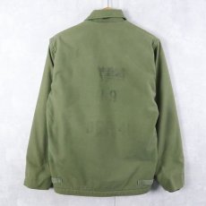 画像2: 60〜70's U.S.NAVY A-2 ステンシル入り デッキジャケット (2)