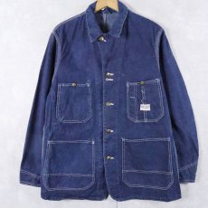 画像1: 60's HERCULES バットダイ デニムカバーオール (1)