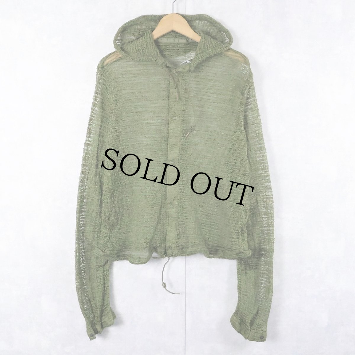 画像1: 90's U.S.ARMY モスキートパーカー LARGE (1)