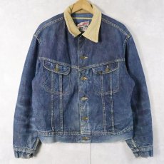 画像1: 60's Lee STORM RIDER 101LJ ブランケットライナー デニムジャケット SIZE42 (1)