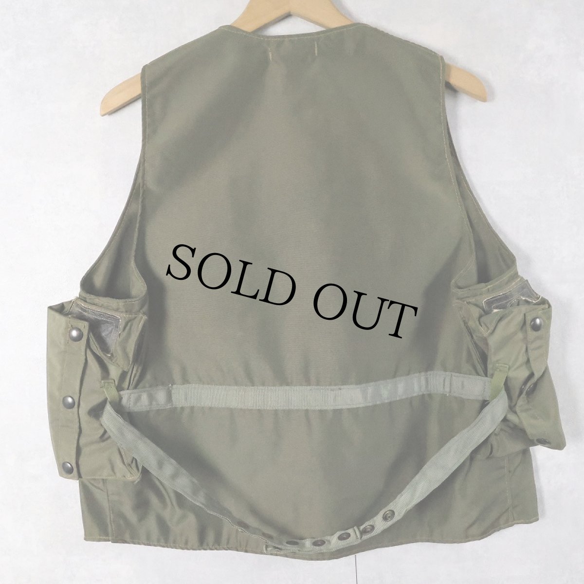 画像2: 50's U.S.AIR FORCE TYPE E-1 ラジオベスト LARGE (2)