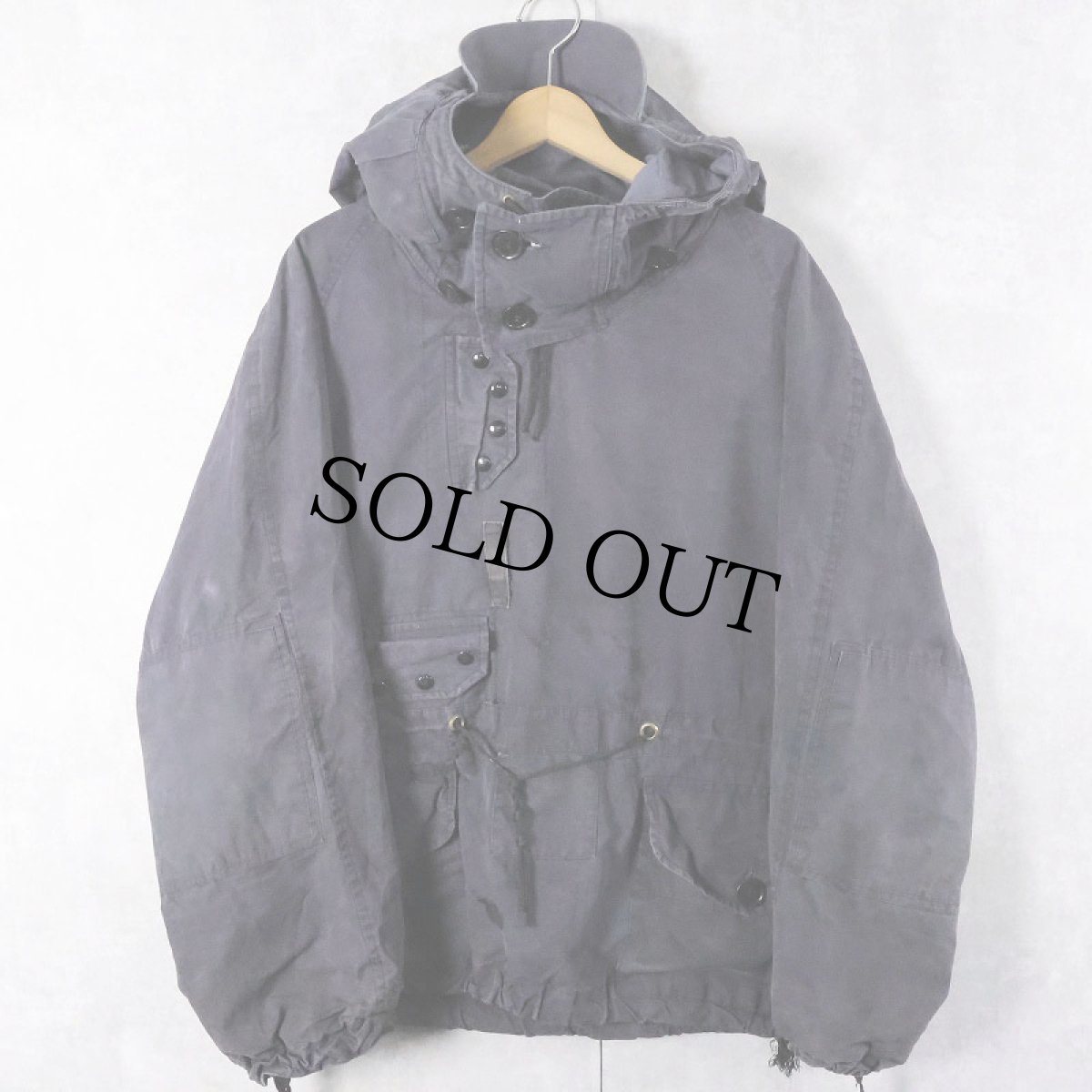 画像1: 60〜70's WWII BRITISH ROYAL NAVY "B.I.L(Belstaff International Limited)" ベンタイルスモック SIZE0 (1)