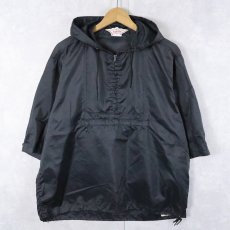 画像1: 60's McGREGOR USA製 "Nylon Self-Park Parka" ナイロンアノラックパーカー BLACK M (1)