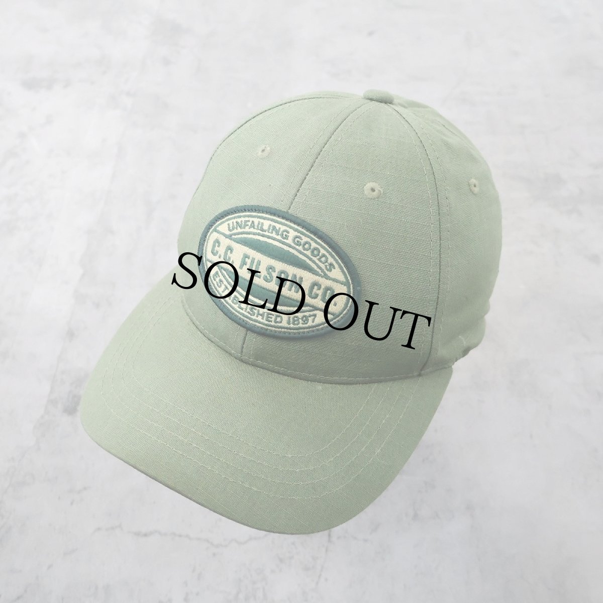 画像1: FILSON ワッペン付き ロガーキャップ ONE SIZE (1)