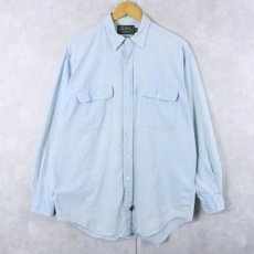 画像1: 80〜90's POLO COUNTRY Ralph Lauren コットンシャツ M (1)