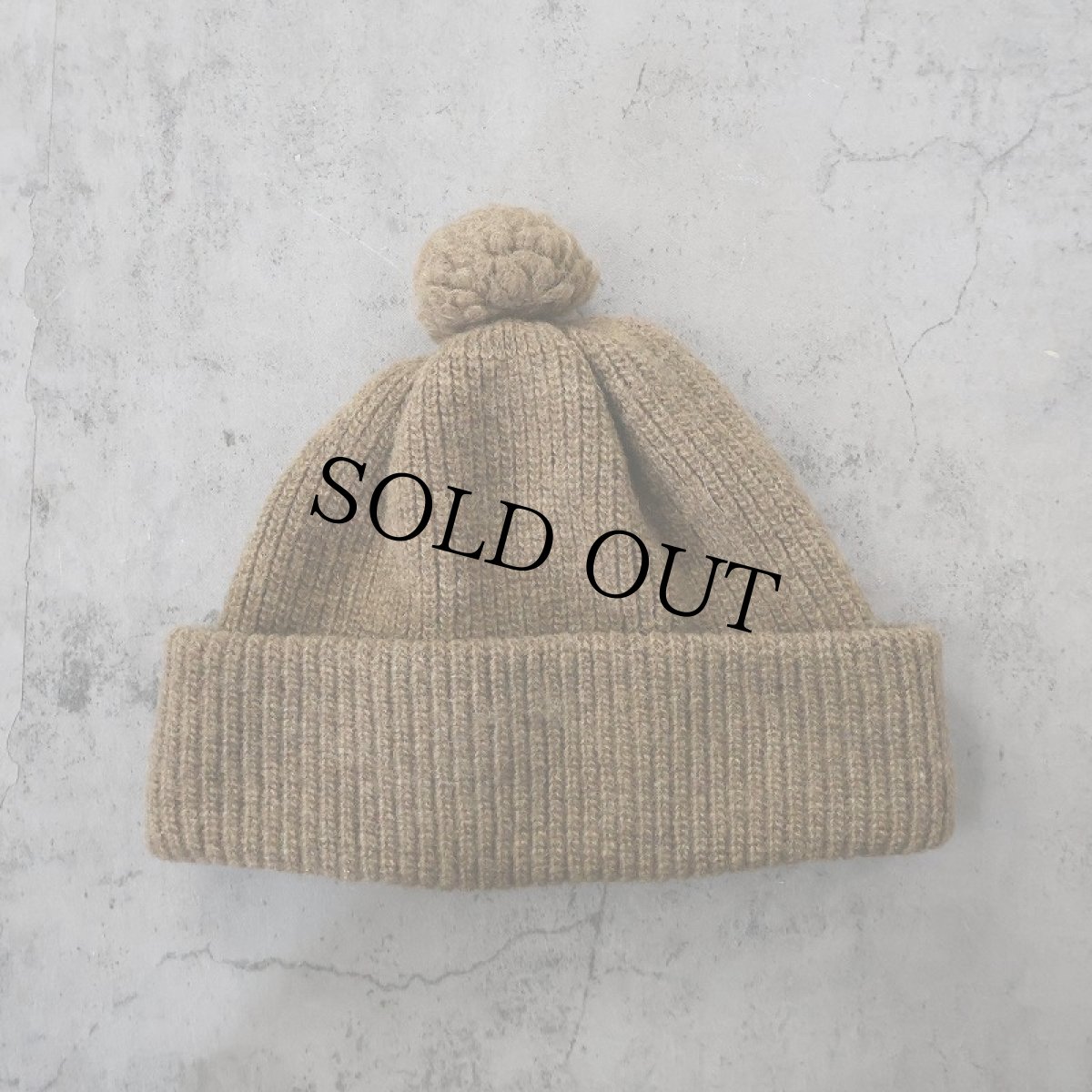 画像1: Sportdress-Ruga WEST GERMANY製 ポンポン付き ニットキャップ (1)