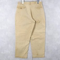 画像2: 50's EMPIRE MFG. CORP. ダックワークパンツ W31 (2)