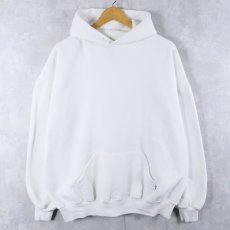 画像1: 90's RUSSELL ATHLETIC USA製 無地スウェットフーディー XXL (1)