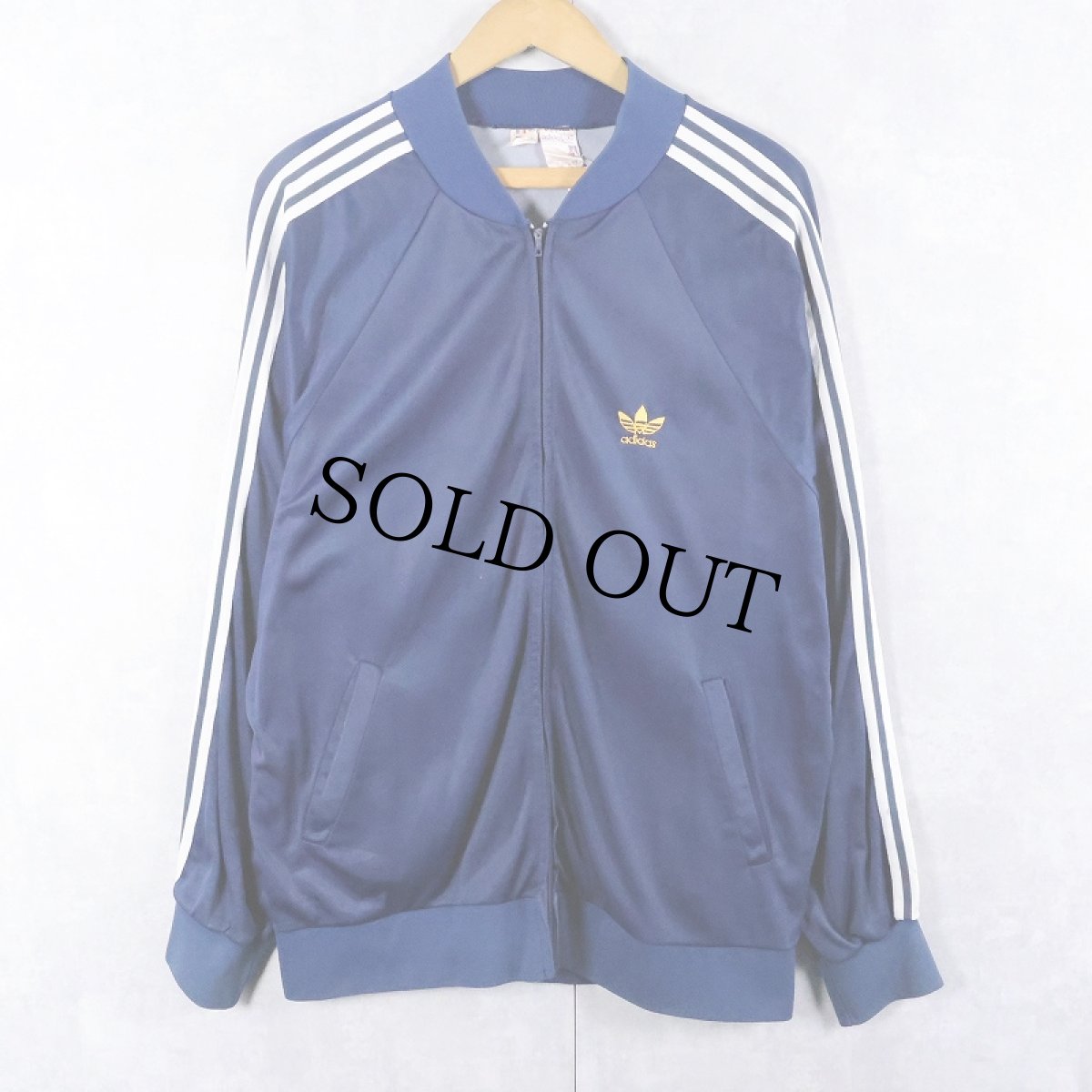 画像1: 70〜80's adidas by VENTEX FRANCE製 ATP トラックジャケット NAVY (1)