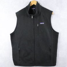 画像1: 2017SS patagonia ベターセーターベスト BLACK L (1)