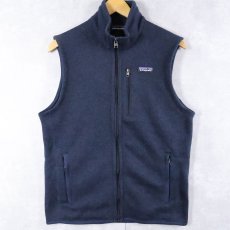 画像1: 2020AW patagonia ベターセーターベスト NAVY M (1)