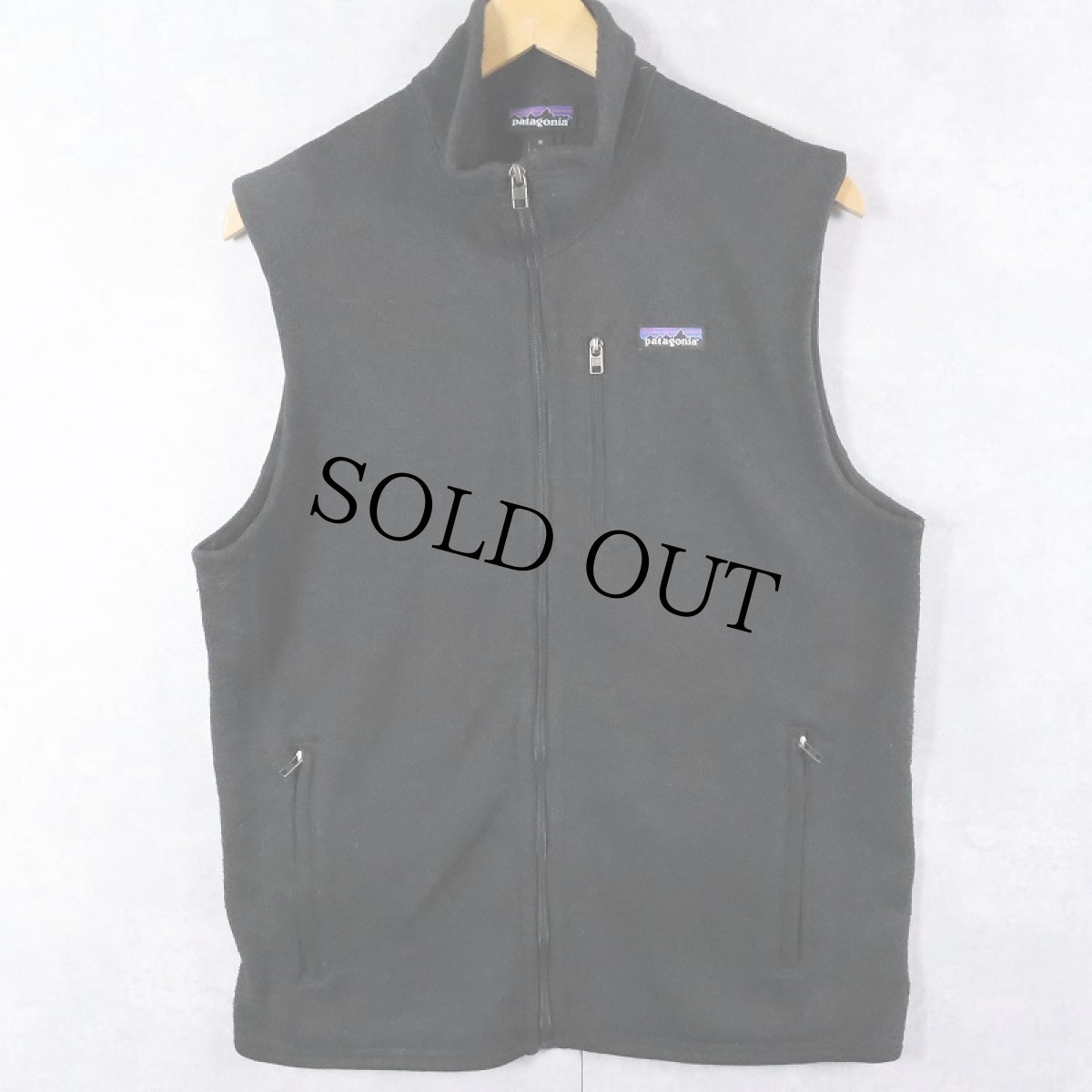 画像1: 2022AW patagonia ベターセーターベスト BLACK M (1)