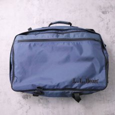 画像1: L.L.Bean ナイロントラベルバッグ NAVY (1)