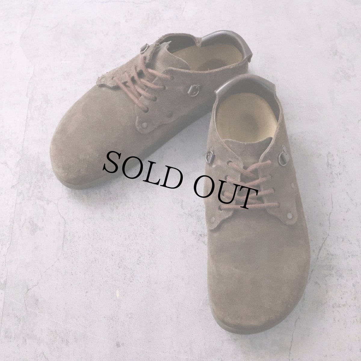 画像1: BIRKENSTOCK GERMANY製 "TATAMI" スエードレレザーシューズ 26.5cm (1)