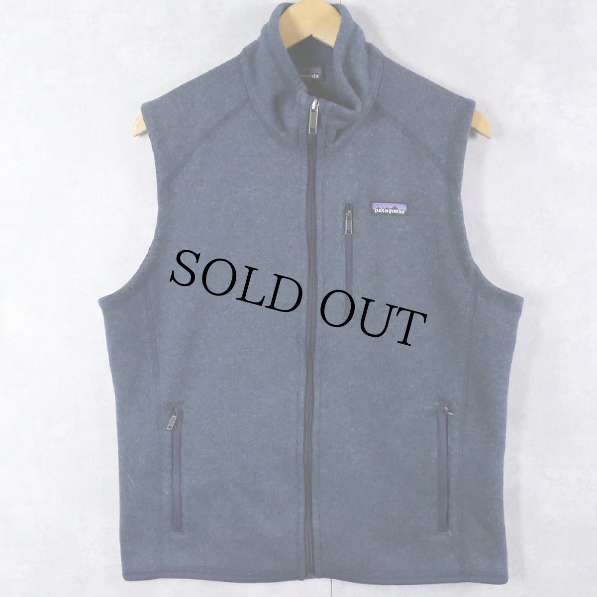 画像1: 2016AW patagonia ベターセーターベスト NAVY L (1)