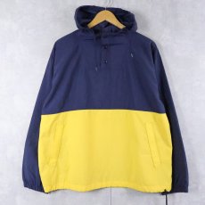画像1: 90's GAP 2トーン ナイロンアノラックパーカー M (1)