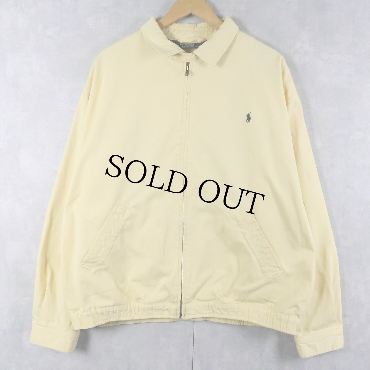 画像1: POLO Ralph Lauren ロゴ刺繍 コットンスイングトップ XL (1)