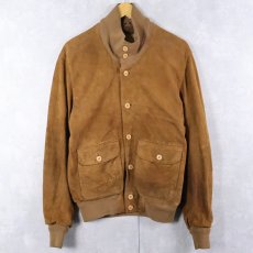 画像1: Contea's "A-1 TYPE" スエードレザー ヴァルスタージャケット SIZE50 (1)