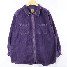 画像1: ST JOHN'S BAY 太畝コーデュロイ ジップジャケット  (1)