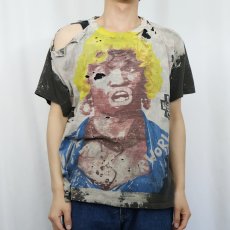 画像3: 1992 MOSQUITOHEAD USA製 "Jamie Foxx" 大判 手刷りプリントTシャツ L (3)