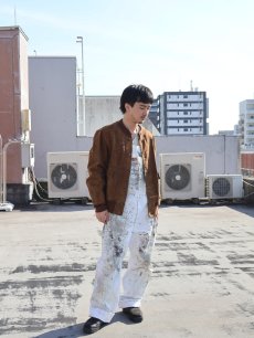 画像1: MODELL "A-1 TYPE" スエードレザー ヴァルスタージャケット M (1)