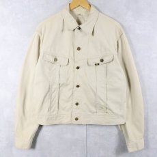 画像1: 60's Lee WESTERNER 100-J USA製 コットンサテンジャケット SIZE40R (1)