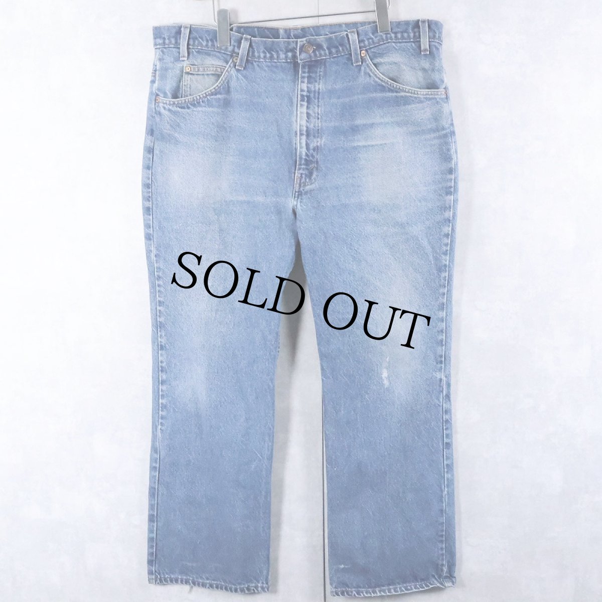 画像2: 90's Levi's 517 USA製 オレンジタブ ブーツカットデニムパンツ W40 (2)