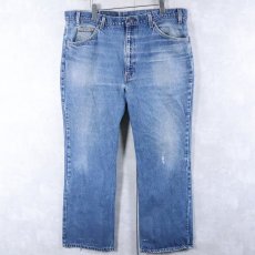 画像2: 90's Levi's 517 USA製 オレンジタブ ブーツカットデニムパンツ W40 (2)