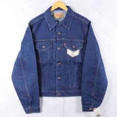 画像1: 80's Levi's 71506-0216 USA製 デニムジャケット フラッシャー付き DEADSTOCK SIZE46L (1)