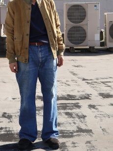 画像1: 90's Levi's 517 USA製 オレンジタブ ブーツカットデニムパンツ W40 (1)