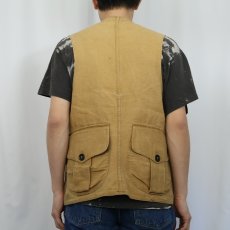 画像3: 〜40's ハーフムーン ハンティングベスト (3)